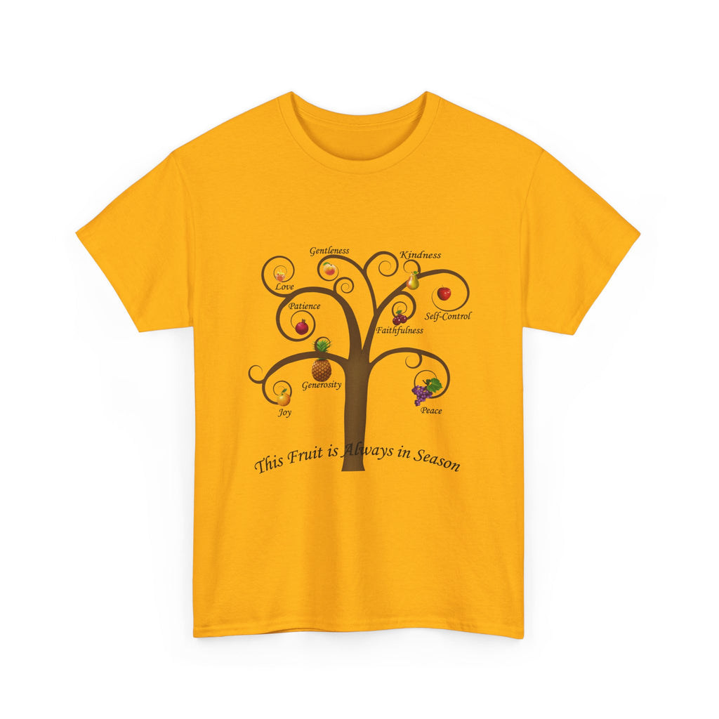 Unisex Heavy Cotton Tee with Inspirational Fruit Tree Design, Nature Lover Gift, Eco-Friendly Apparel, Seasonal Inspiration Shirt, [...]