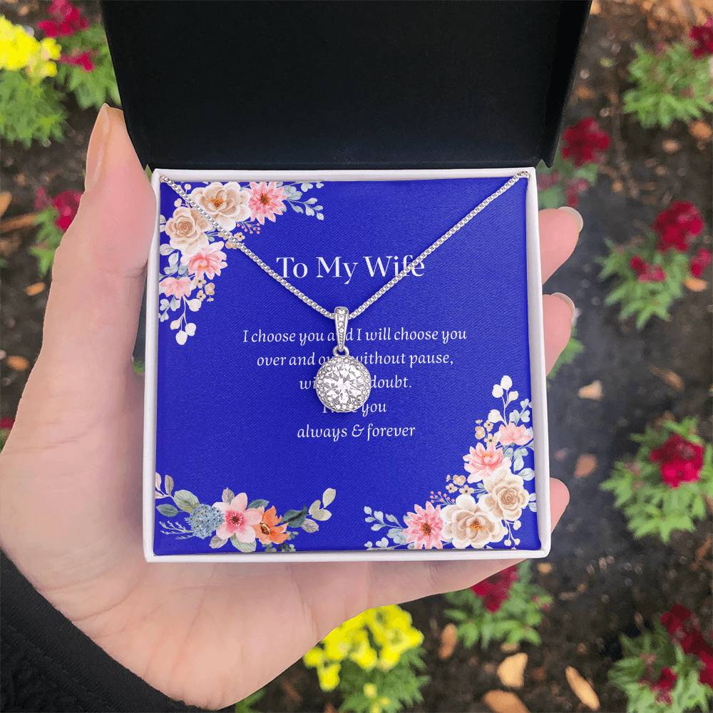 Necklace gift for wife