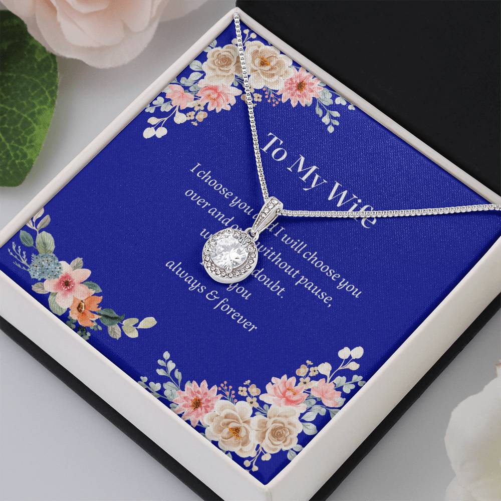 Necklace gift for wife