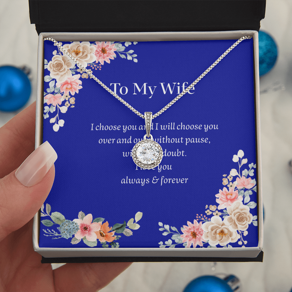 Necklace gift for wife