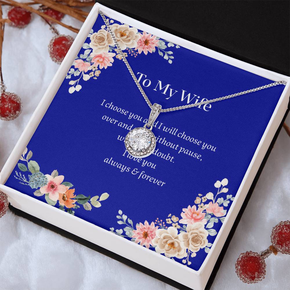 Necklace gift for wife