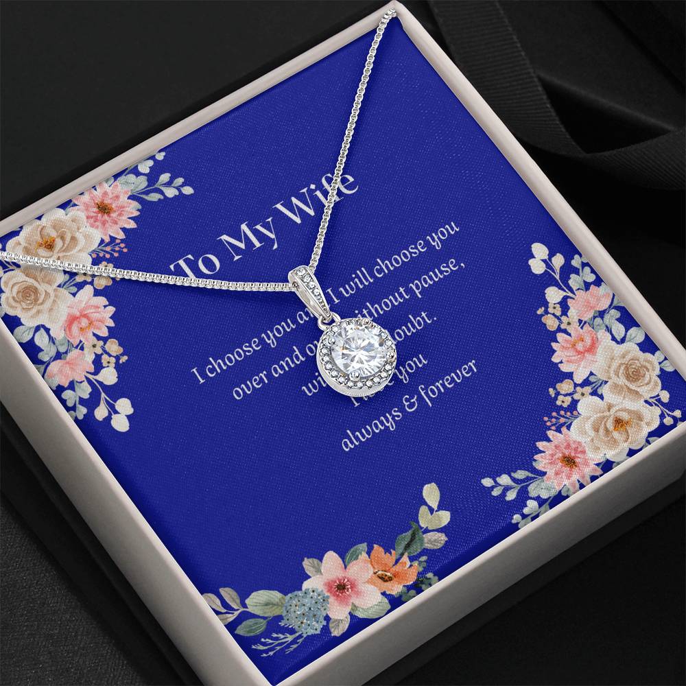 Necklace gift for wife