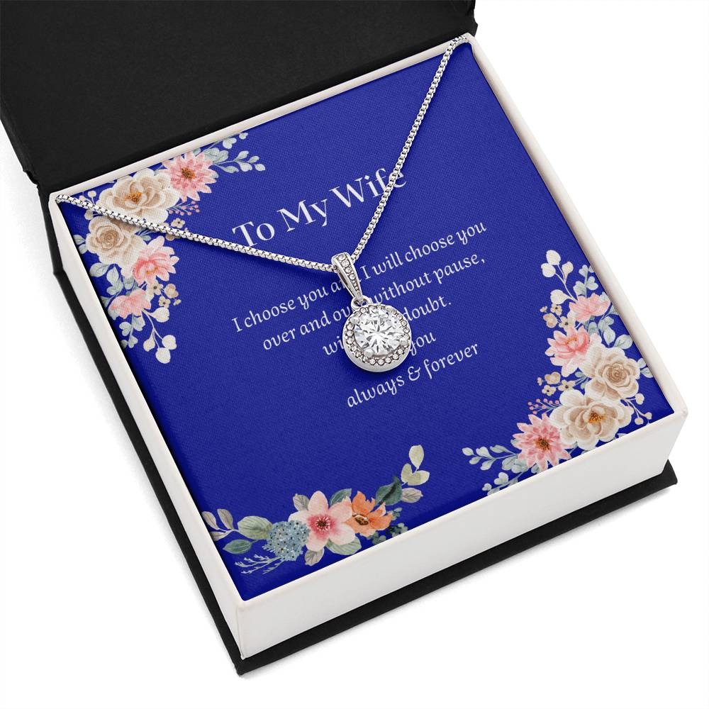 Necklace gift for wife