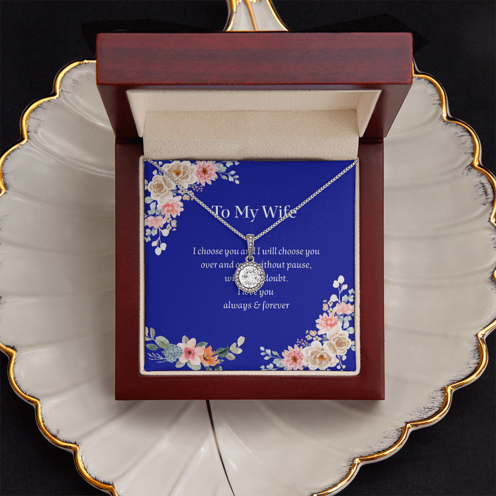 Necklace gift for wife